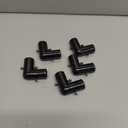 SharkBite 1 Inch Poly Crimp 90 Degree Elbow, Pack of 5, PEX Pipe, PE-RT, UP260A5