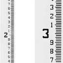 AdirPro 4" Wide Staff Gauge 0-4 Feet | Water Level & Stream Depth Gauge with 100th & 10th Foot Graduations | Heavy-Duty All-Weather Fiberglass Flow Gauge