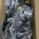 MSH&HCE 2 Inch Locking Caster Wheels with Brake, 360 Swivel Set of 4 for Furniture, Cabinets and Light Carts