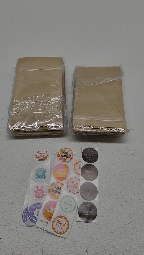 Resealable bags, 5"×9", 100Pcs