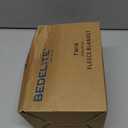 BEDELITE Twin Blanket for Couch & Bed, 300GSM Soft & Warm Fleece Blanket, Decorative and Giftable Striped Black Blankets for Women, Men, 60"x80"