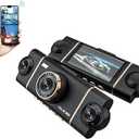 4 Channel Dash Cam for Cars Front Rear Inside & Left Right,360° Dash Cam Front Rear Inside & Left Right, 4K+1080P*3 FHD Car Camera, 5GHz WiFi & App Control,24H Parking Mode,G-Sensor,Loop Recording