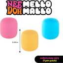 Schylling NeeDoh Mello Mallo - Sensory Toy with a Satisfying Dough Filling - Changes Color in The Sun - Ages 3 and Up - Color May Vary; One Per Pack