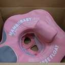 Mambo Baby Pool Float Non Inflatable Baby Float Baby Swimming Float with Safe Seat for Age 3-24 Months Toddler, 22.4 inches x 20.8"