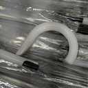 60 Pack Clear Wedding Umbrellas Bulk Transparent Auto Open Stick Umbrellas Windproof Waterproof Large Canopy Umbrella with White European J Hook Handle for Wedding Bride Groom Photography Golf Outdoor