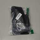 BROTOU Heavy Duty Soccer Ball Net Bag(100L Extra Large Capacity 10-12Balls), Drawstring Mesh Ball Bag with Zipper Pocket, Sports Equipment Storage Organizer Hold for Gym, Beach, Cloth, Swimming Gears (40*30 inches, Black-1pc-Thickened Upgrade)