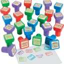 Passport Stampers - 24 Pieces - Educational and Learning Activities for Kids