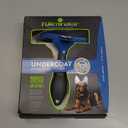 FURminator Undercoat Deshedding Tool for Dogs, Deshedding Brush for Dogs, Removes Loose Hair and Combats Dog Shedding (Large)