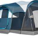 PORTAL 8 Person Instant Camping Tent with Screen Porch, Easy Set-up Waterproof Large Tunnel Tent, PFAS-Free Family Outdoor Big Tents for Camping, Backyard