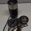 DREO Milk Frother, 8-in-1 Electric Stainless Steel Frother for Latte Art Microfoam and Coffee, 9oz/270ml Warm and Cold Foam Automatic Frothers, LED, Easy to Clean (Midnight Black)