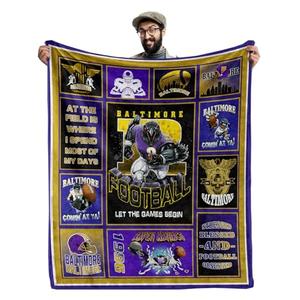 CusFuk Blanket for Men Women,Sports Lovers Gifts Warm Throw Flannel Blankets for Men Women Boys, Sports Style Travel Blanket Sofa Bed Couch for Men 60"x 50"