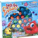 Let's Go Fishin' Game by Pressman - The Original Fast-Action Fishing Game!, 1-4 players