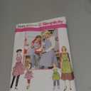 Simplicity Child and Adult Matching Apron Sewing Patterns, Sizes S-L
