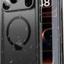 SPORTLINK for iPhone 17 Pro Max Case, IP68 Waterproof Military Protective Full Body Heavy Duty Shockproof 360 Sealed Dustproof with Camera Screen Protector Cover for i Phone 17 Pro Max 6.9" M/Black