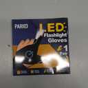 HANPURE LED Flashlight Gloves Stocking Stuffers for Adults Men Christmas Birthday Gift Idea for Dad Husband Him Boyfriend (Pack of 1 (with Replaceable Batteries))