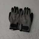 100% Waterproof Gloves for Men and Women, Winter Work Gloves for Cold Weather, Touchsreen, Thermal Insulated Freezer Gloves, With Grip, Grey, XL