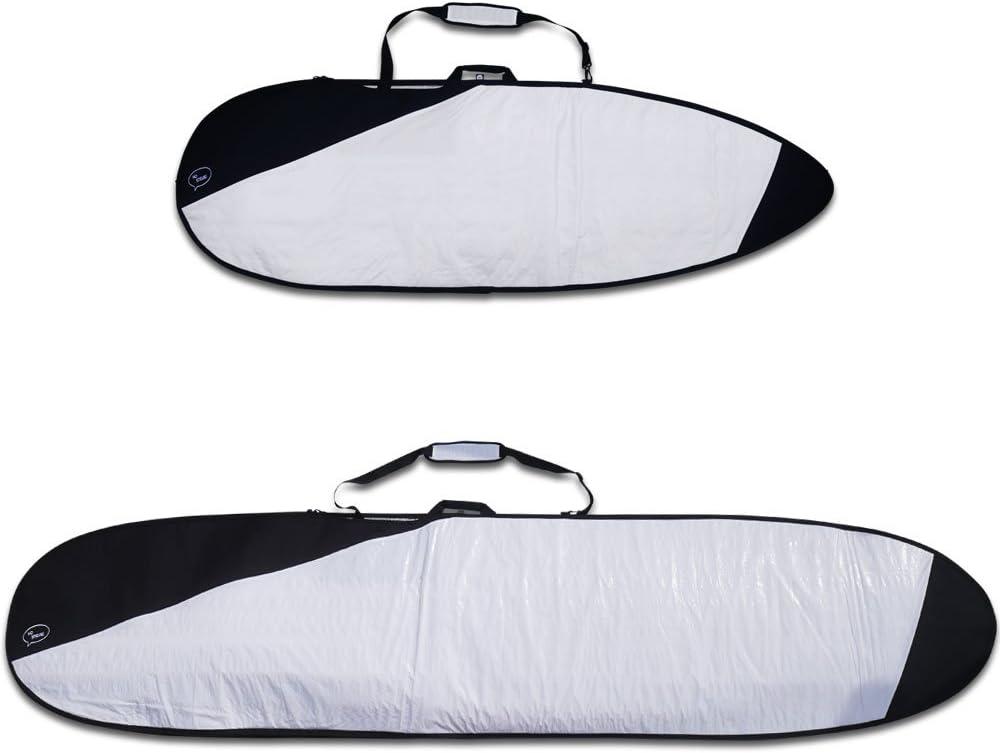 Ho Stevie! Surfboard Bag - Zippered Daybag - Fits All Shapes of Surfboards - Foam Padding and Durable Cover - Comfortable Shoulder Strap (7'0")