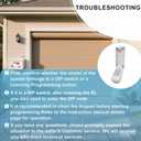 for Genie Garage Door Opener Keypad Compatible with All Genie Intellicode Overhead Door Codedodger and Dip Switch Opener for 1995-Current Models 315/390MHZ Wireless Keyless Keypad Replacement