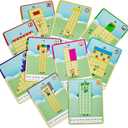 hand2mind Numberblocks 31-40 MathLink Cubes Activity Set - Learn Numbers & Early Math Skills, Preschool and Kindergarten Learning Activities, Educational Toys for Kids, Counting Math Manipulatives, 10.75 inches