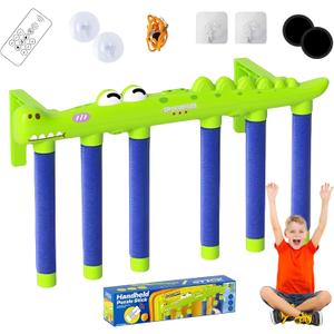 Reflex Drop Sticks Challenge Game, Reaction & Catching Sticks Game for Kids & Adults, 2026 New Hand-Eye Coordination Training Toy, 3 Adjustable Speeds, Family Party & Indoor Outdoor Fun (Green)