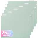 Letter Size Hanging File Folders,25 Reinforced Hanging Files in Assorted Colors,Designed for Home and Office Color Coded File Organization,25 per Box (5655U)