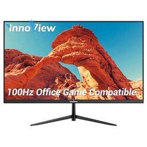 InnoView 15.6" Portable Monitor, FHD 1080P 100% DCI-P3 Large Portable Monitor for Laptop 500 Nits IPS Eye Care HDR FreeSync Frameless Laptop Screen Extender for Mac Switch Xbox PS4/5