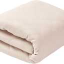 Crib Toddler Comforter, 40 x 60 inch Lightweight Ultra-Soft Baby Crib Quilted Blanket for Boys Girls (Oat)