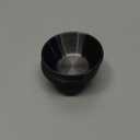 uxcell 10pcs Stainless Steel Dishes, 1.5OZ Small Metal Dipping Bowl Serving Dishes Condiment Cups for Home Party Restaurant Picnic Travel, Round Black
