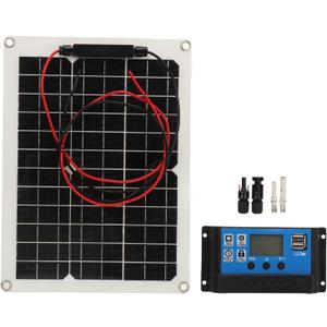 300W Solar Panel Kit DC 12V 24V 50A High Efficiency Solar Charger IP67 Waterproof with Controller for RV Camper