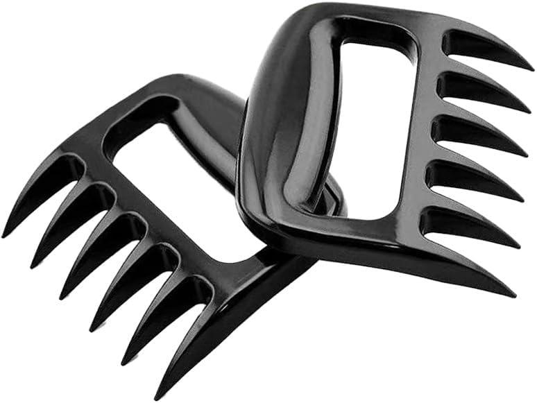 2 x Heavy Duty Meat Claws - Meat Shredder Claws for BBQ Pulled Pork Heat Resistant Bear Claws for Shredding Chicken, Brisket, Turkey BBQ Grill Accessories Gifts for Men
