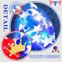 Asooll Light Up 4th of July Headband Red White Blue Bow Star Patriotic Hair Accessories for Women