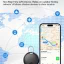 Smart Tracker Tag Item Finder 4Pack, Compatible with Apple Find My APP (iOS Only), IP67 Waterproof, Replaceable Battery, Suitable for Luggage, Bags, Wallets, Backpacks, Keys (weTag mini)