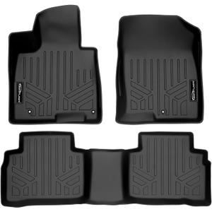 SMARTLINER All Weather Custom Fit 2 Row Floor Mat Liner Set Compatible with 2022-2023 Hyundai Tucson