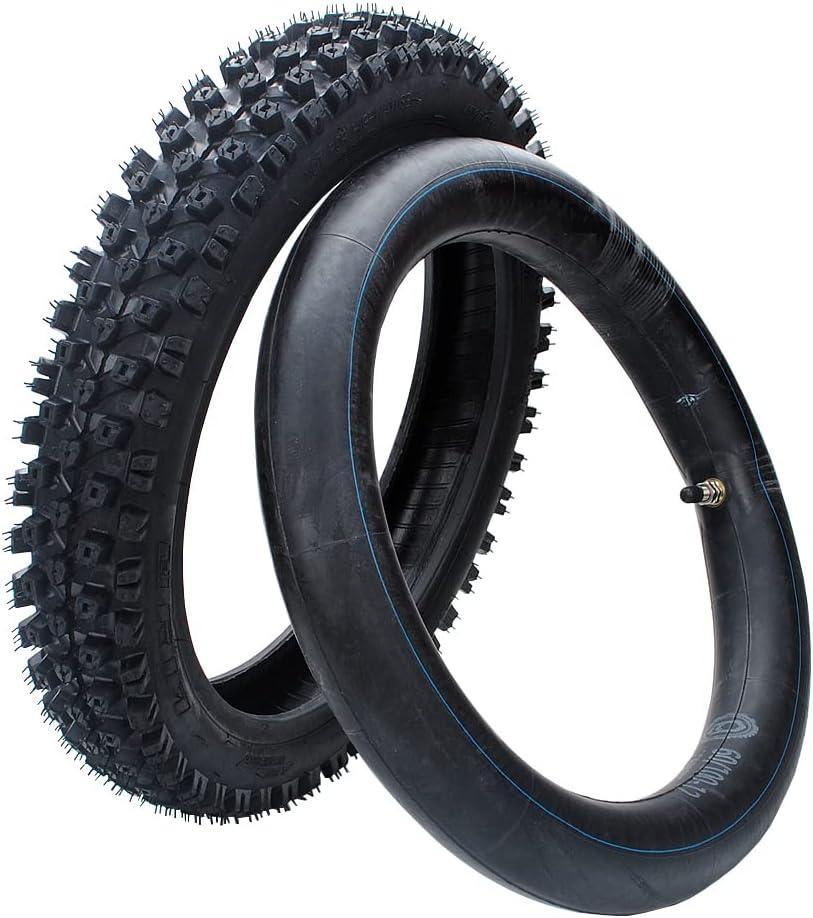 Tube + Tire Mini Dirt Bike Tires 2.75-12 Inch 60/100-12 Long Teeth Tire 50-125CC Small Dirt Bike Tires Motorcycle Rubber Inner BBR SSR CRF