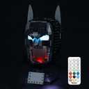 BRIKSMAX Led Lighting Kit for Batman Cowl 76182 Batman Cowl-Compatible with Lego 76182 Building Blocks Model-Not Include The Lego Set
