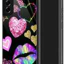 ZHEGAILIAN for Samsung Galaxy S22 Plus Case, Military-Grade Protection, All-Around Shockproof Corners, Anti-Scratch Phone Case for Samsung Galaxy S22 Plus - Diamond Loving Lips