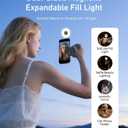 TELESIN Fun Shot Magnetic Phone Camera Grip + C03 Magnetic Selfie Light + Metal Tripod 3 IN1 Creator Bundle Kit for Compatible with iPhone Magsafe & Android Selfies/Photography/TikTok/Zoom Calls/Video