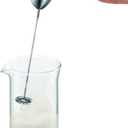 Bodum Schiuma Battery Operated Milk Frother for Coffee, Lattes, Hot Chocolate, Mocha, Cappuccino, Polished Stainless Steel