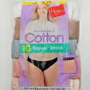Hanes 100% Cotton Regular Size Panties for Women L