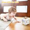 SOCBTNSO Busy Cube Toy for 1 Year Old Boy, Montessori Toys for 1+ Year Old, Travel Sensory Toys for Toddlers 1-3, Learning Fine Motor Skills| 1st Birthday Gifts 6 9 12 Months Baby