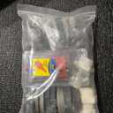 2 Set PVC Rain Barrel Diverter Kit Rain Barrel 3/4 Inch Spigot Kit with Bulkhead Fitting, Hose (25mm/1" + 16mm/0.63") Adapter, Hole Saw, Ball Valve, Clamps, Thread Seal Tape