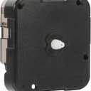 Quartz Clock Mechanism Clock Mechanism Replacement, Battery Operated Quartz Replacement DIY Repair Parts (Unthreaded 8mm) (As shown2)