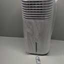 FLOWBREEZE 24" Windowless Portable Air Conditioner, 15H Timer&120Oscillation, 3-IN-1 Portable AC Unit w/Remote, 2Gal Tank, 3 Modes & Speeds, Ultra-Quiet Ventless Swamp Cooler for HomeOffice, Pearl