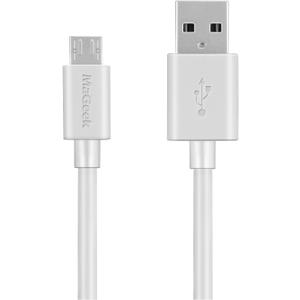 MaGeek 10ft / 3.0m Premium Extra Long Micro USB Cable High Speed USB 2.0 A Male to Micro B for Samsung, HTC, Sony,Motorola,LG, Google, Nokia and More (White)