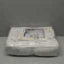 100 Inch Wide Pinch Pleated Linen Curtains 108 Inches Long for Living Room Sliding Glass Door Memory Shape Trained Pleated Drapes Beige White Cream Beige Light Filtering Curtains 100W x 108L