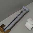 Retractable Baby Gate for Stairs, 55" Wide Mesh Dog Gate Indoor, 34" Tall Child Gate for Doorways, Hallways, Deck, Indoor Outdoor Pet Baby Safety Essentials for Home, Grey (Gray)