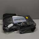 SpaceAid 8 Pack 90L Clothing Storage Bags, Heavy Duty Closet Storage Bins, Extra Large Moving bags, Storage Containers for Clothes, Blankets, Comforters, and Pillows - Black