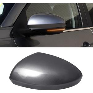Moonlinks Compatible with Nissan Sentra 2020 2021 2022 2023 2024 Side Mirror Cover Replacement, Gray Left Driver Side Clip-on Mirror Cap for Sentra S/SR/SV/Sense/Advance/Exclusive