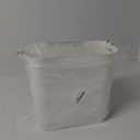 rejomiik Bathroom Small Trash Can Slim Garbage Can Wastebasket 3.5 Gallon Plastic Trash Bin Container for Bedroom, Home, Office, Dorm Room, Kitchen, 2 Pack White