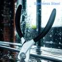 Large Dog Nail Clippers Wide Jaw Opening Heavy Duty Dog Nail Trimmer Cat Claw Clippers(Black)